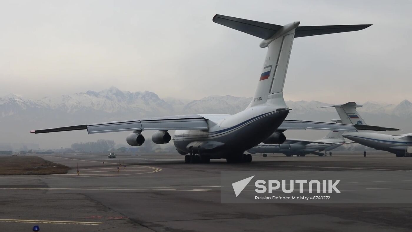 Kazakhstan Russia CSTO Peacekeeping Forces Withdrawal