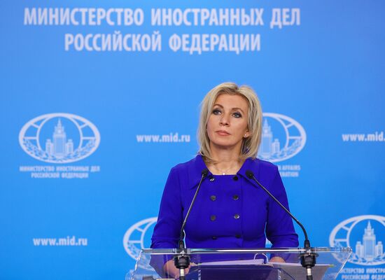 Russia Zakharova Briefing