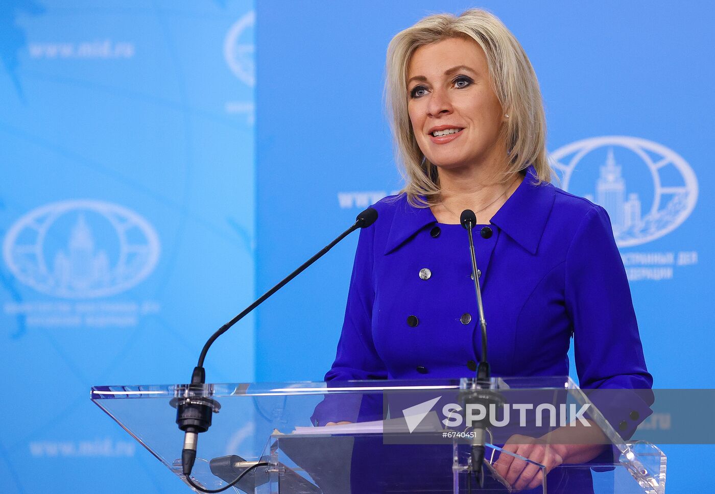Russia Zakharova Briefing