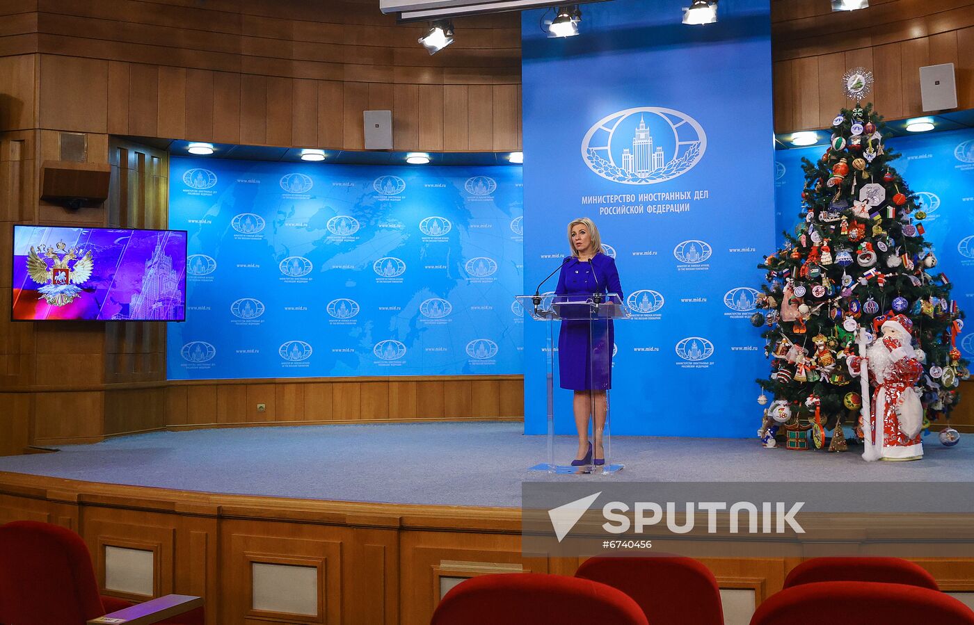 Russia Zakharova Briefing