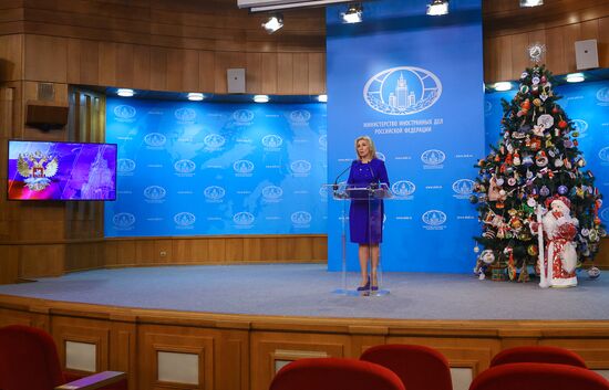 Russia Zakharova Briefing