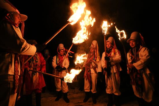 Old New Year celebrations in Belarus