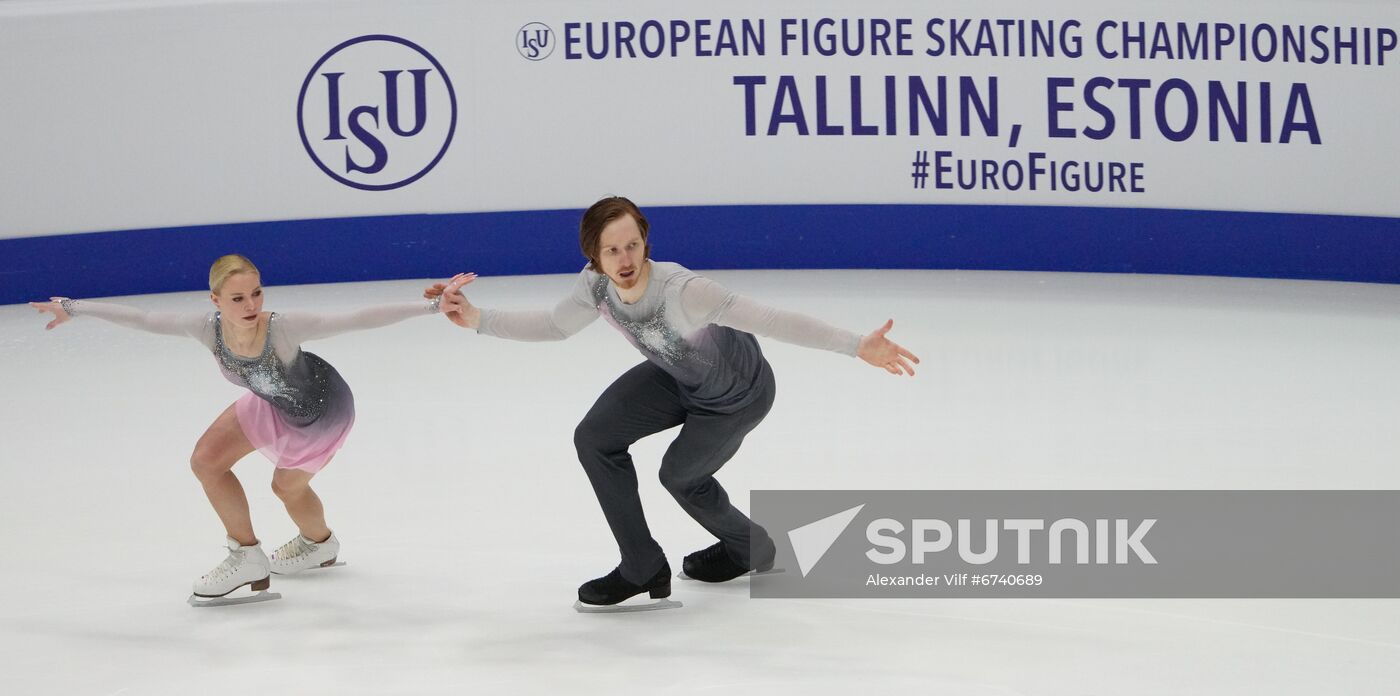 Estonia Figure Skating European Championships Pairs