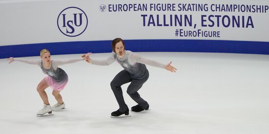 Estonia Figure Skating European Championships Pairs