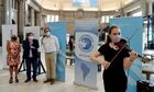 A musician performs during the opening ceremony of the Stenin Photo Contest exhibition at Retiro railway station, in Buenos Aires, Argentina. Andrei Stenin International Photo Contest for young photojournalists is named after special photo correspondent of the Rossiya Segodnya International Information Agency, who was killed while on assignment in the conflict-torn eastern Ukraine. Location: Argentina, Buenos Aires. Author: Ignasio Amikoni/Sputnik. Argentina Stenin Photo Contest