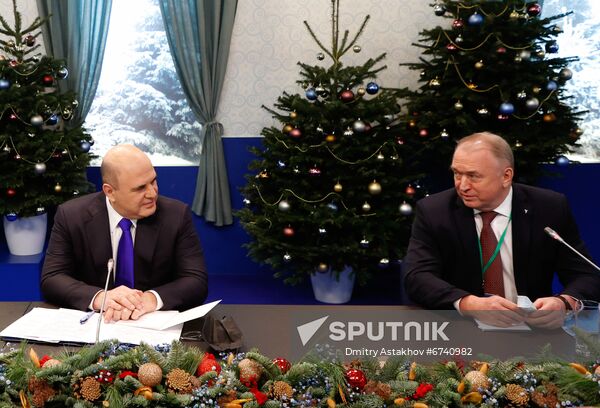 Russia Mishustin Successful Family Forum
