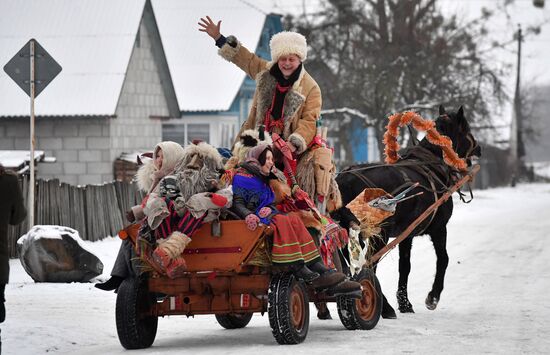 Old New Year celebrations in Belarus