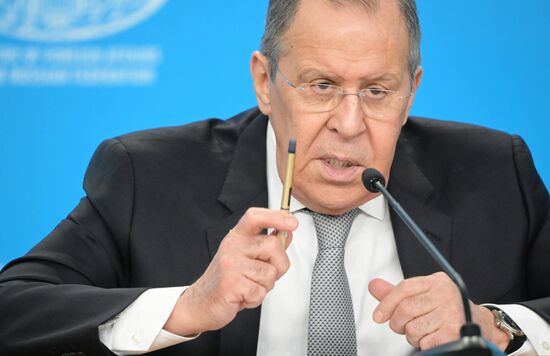 Russia Lavrov News Conference