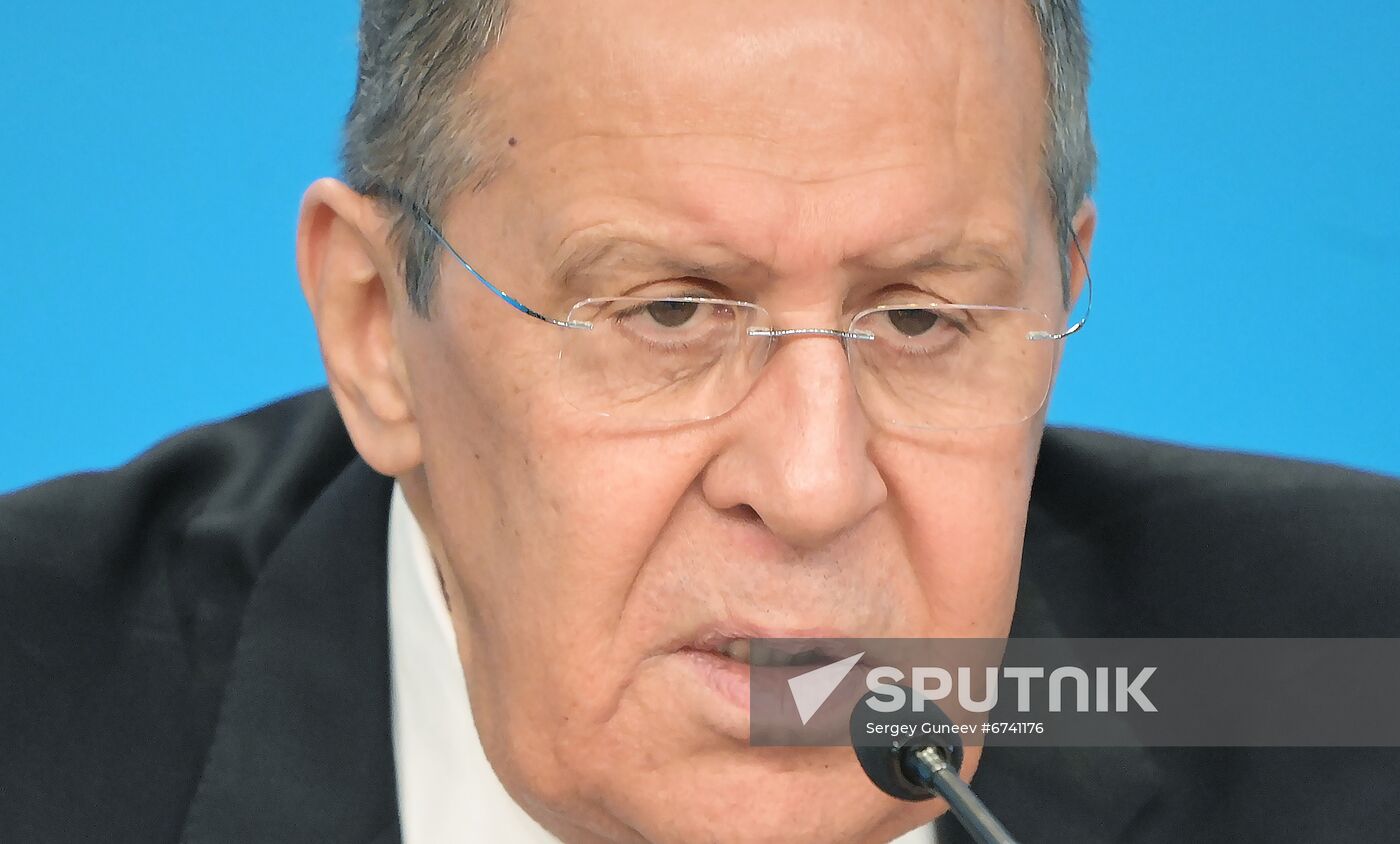 Russia Lavrov News Conference