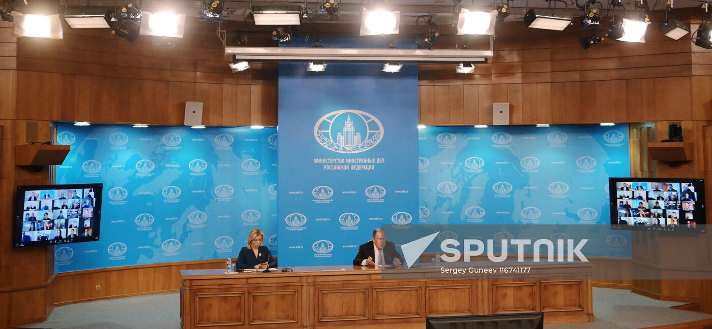 Russia Lavrov News Conference