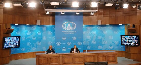 Russia Lavrov News Conference