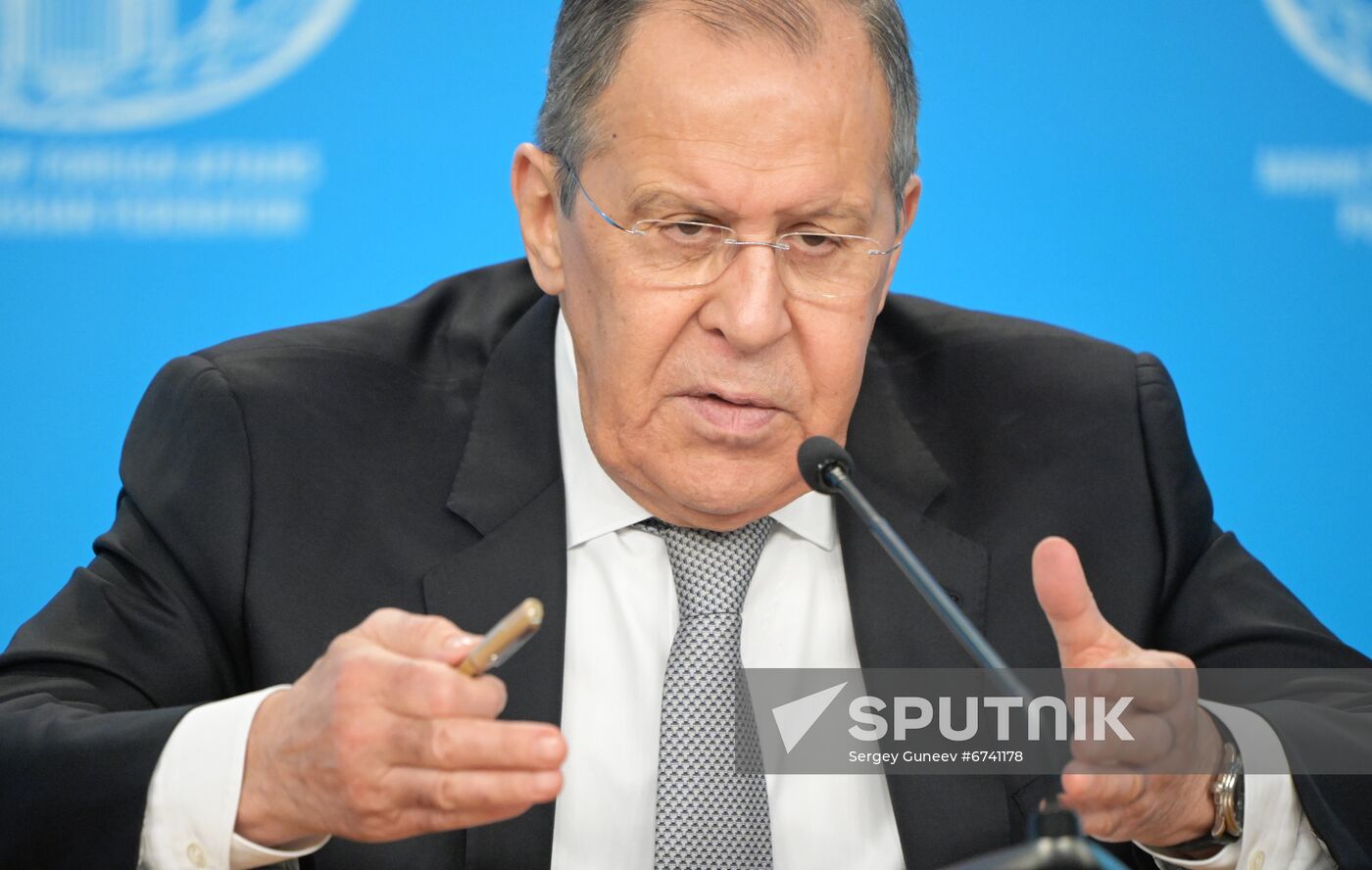 Russia Lavrov News Conference