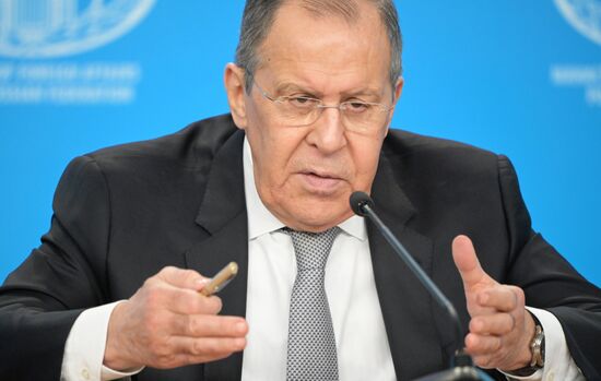 Russia Lavrov News Conference