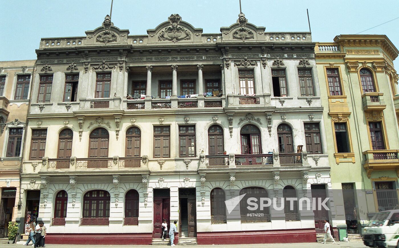 Colonial building in Lima