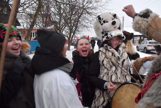 Old New Year celebrations in Belarus