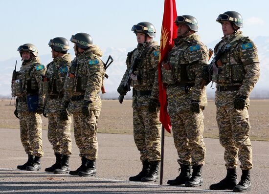 Kyrgyzstan Kazakhstan CSTO Peacekeeping Forces Withdrawal