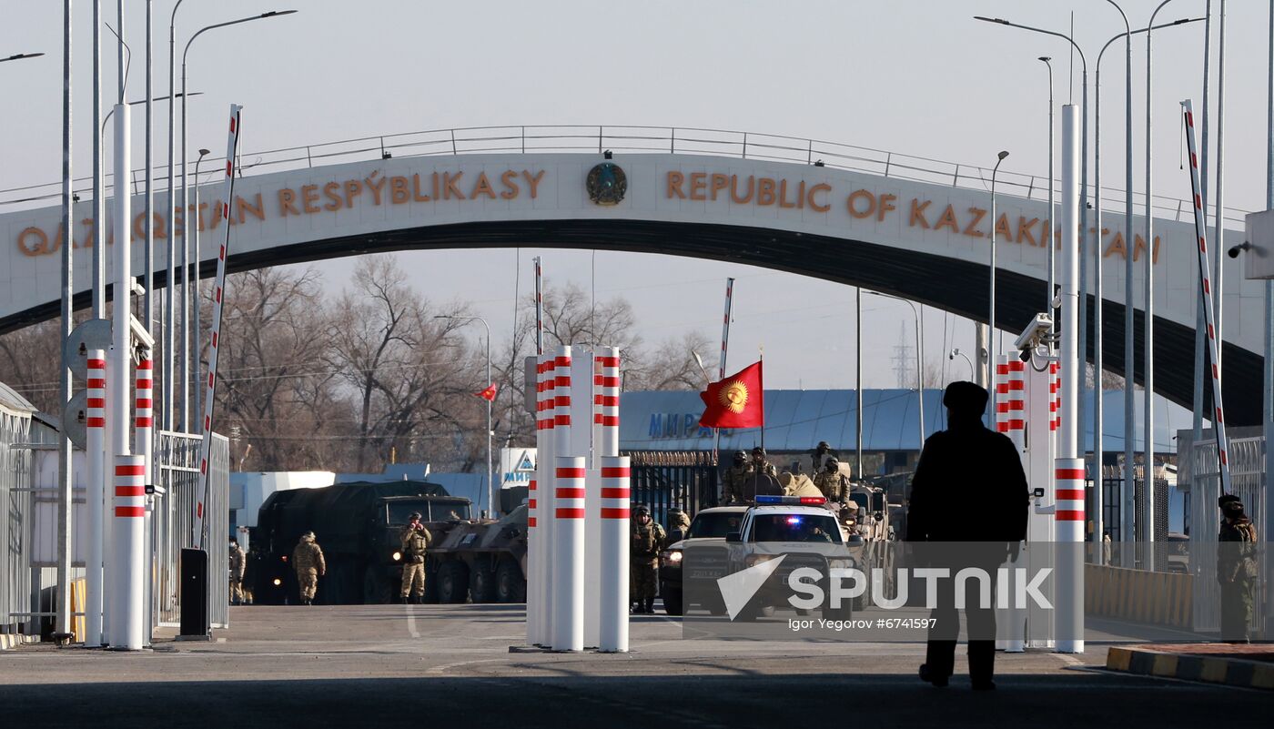 Kyrgyzstan Kazakhstan CSTO Peacekeeping Forces Withdrawal