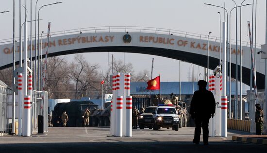 Kyrgyzstan Kazakhstan CSTO Peacekeeping Forces Withdrawal