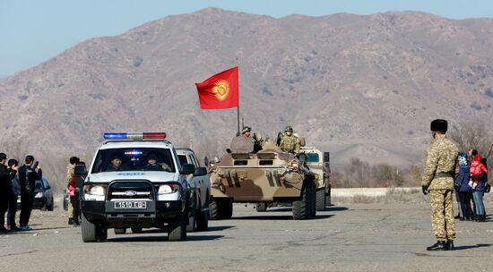 Kyrgyzstan Kazakhstan CSTO Peacekeeping Forces Withdrawal