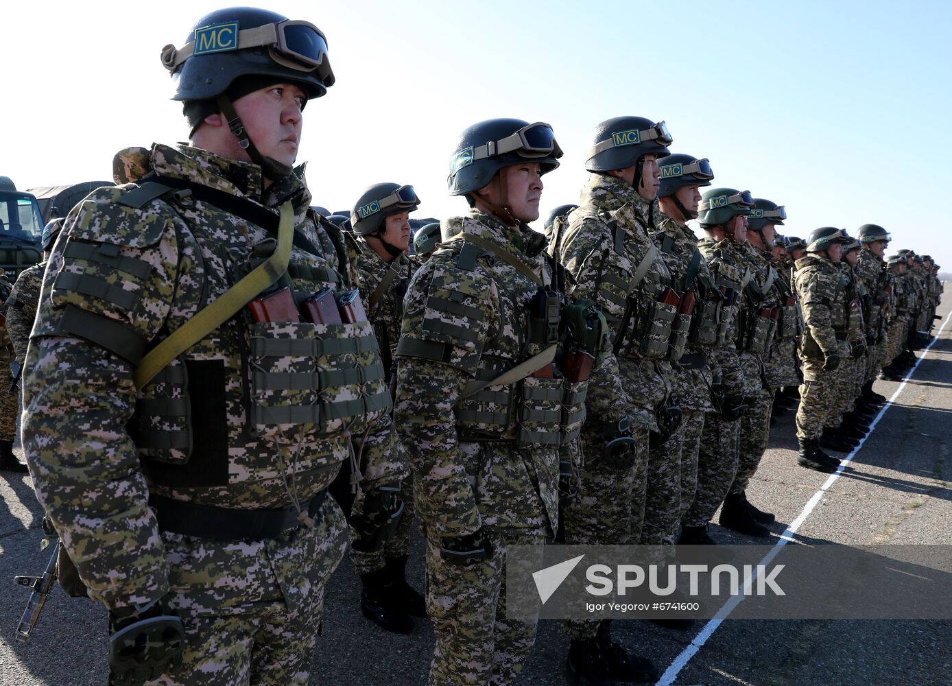Kyrgyzstan Kazakhstan CSTO Peacekeeping Forces Withdrawal