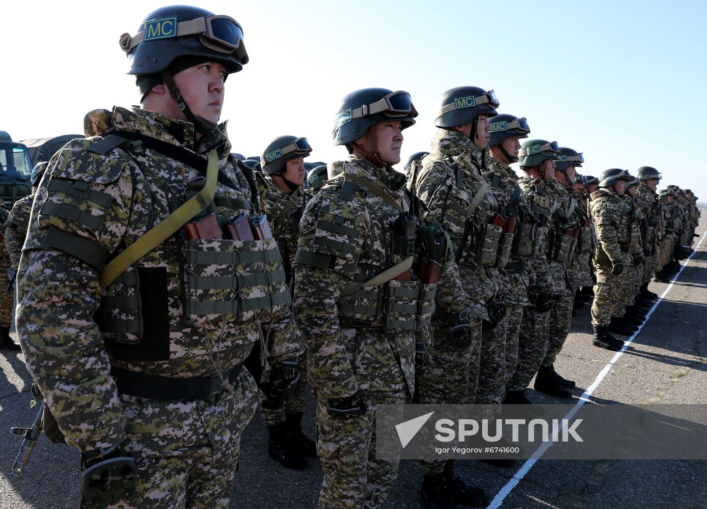 Kyrgyzstan Kazakhstan CSTO Peacekeeping Forces Withdrawal