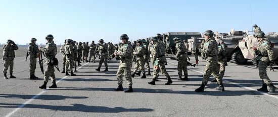 Kyrgyzstan Kazakhstan CSTO Peacekeeping Forces Withdrawal