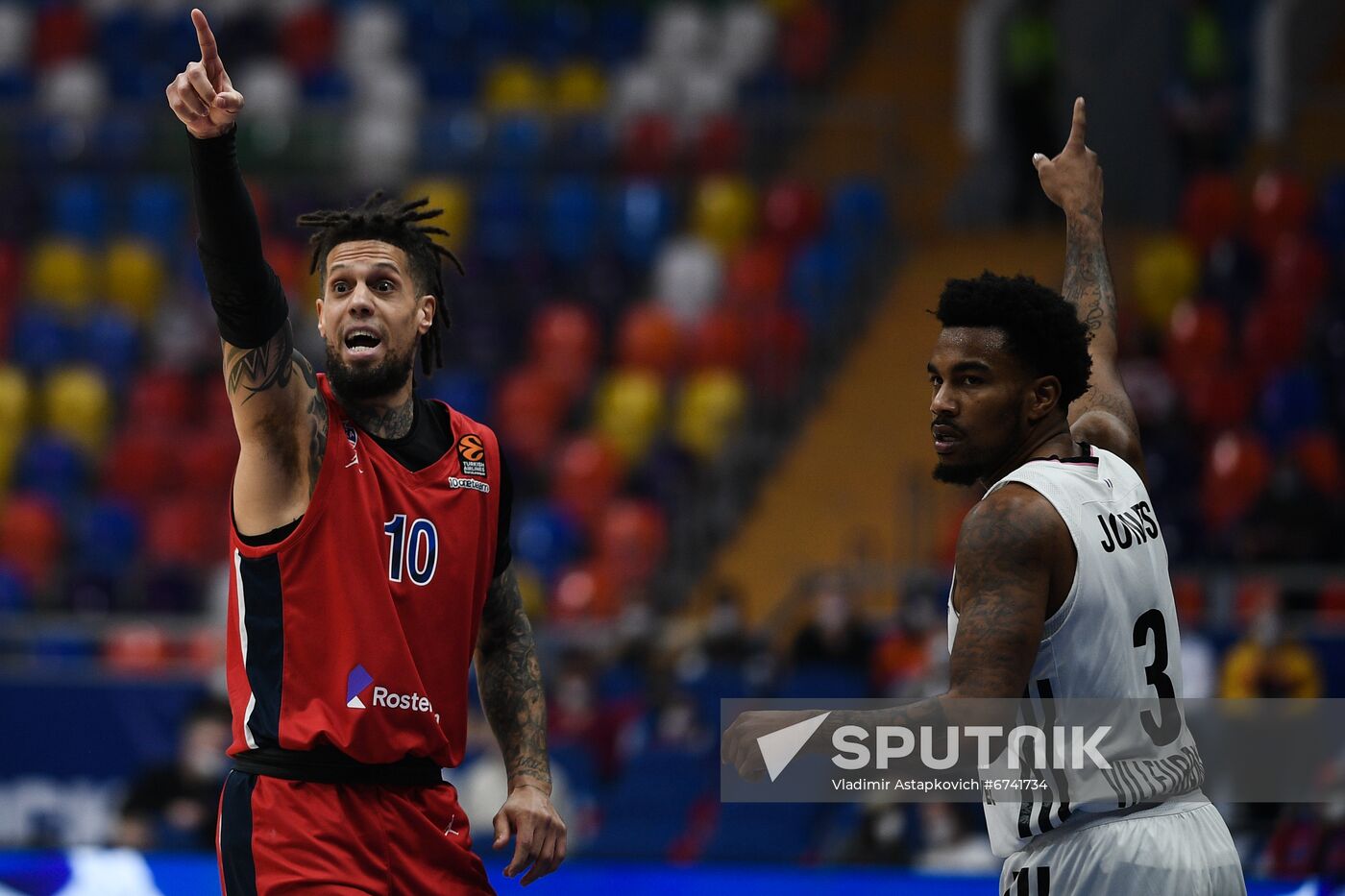Russia Basketball Euroleague CSKA - ASVEL
