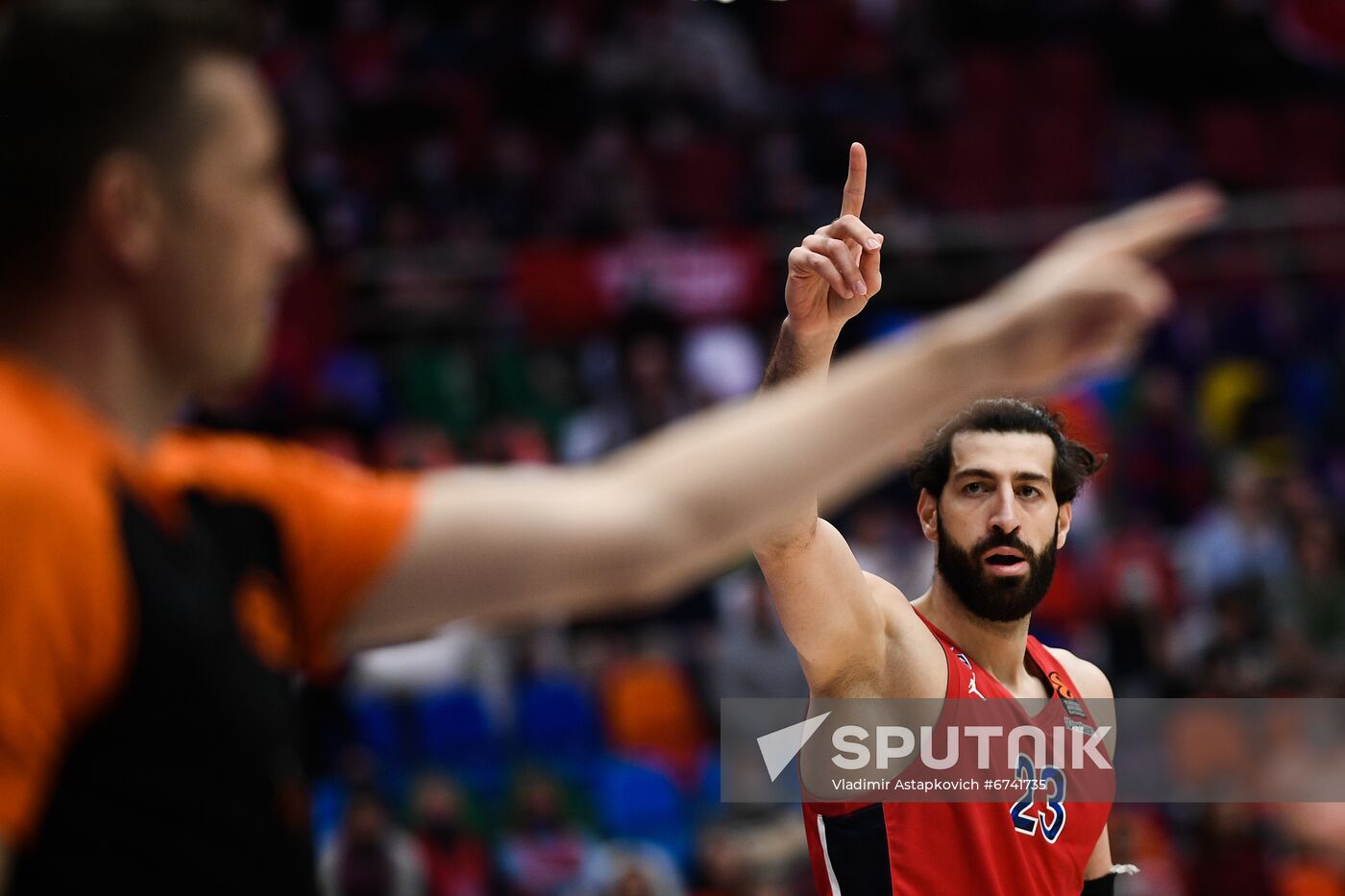 Russia Basketball Euroleague CSKA - ASVEL