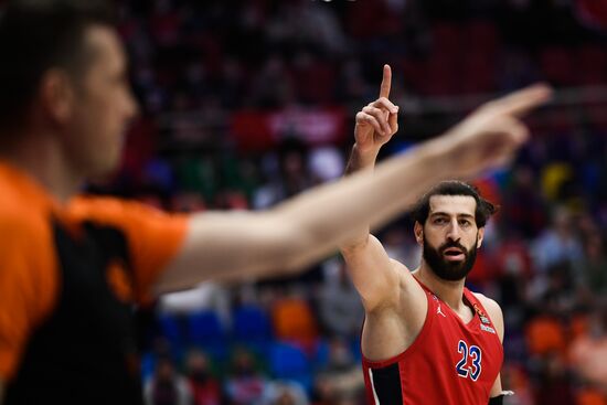 Russia Basketball Euroleague CSKA - ASVEL