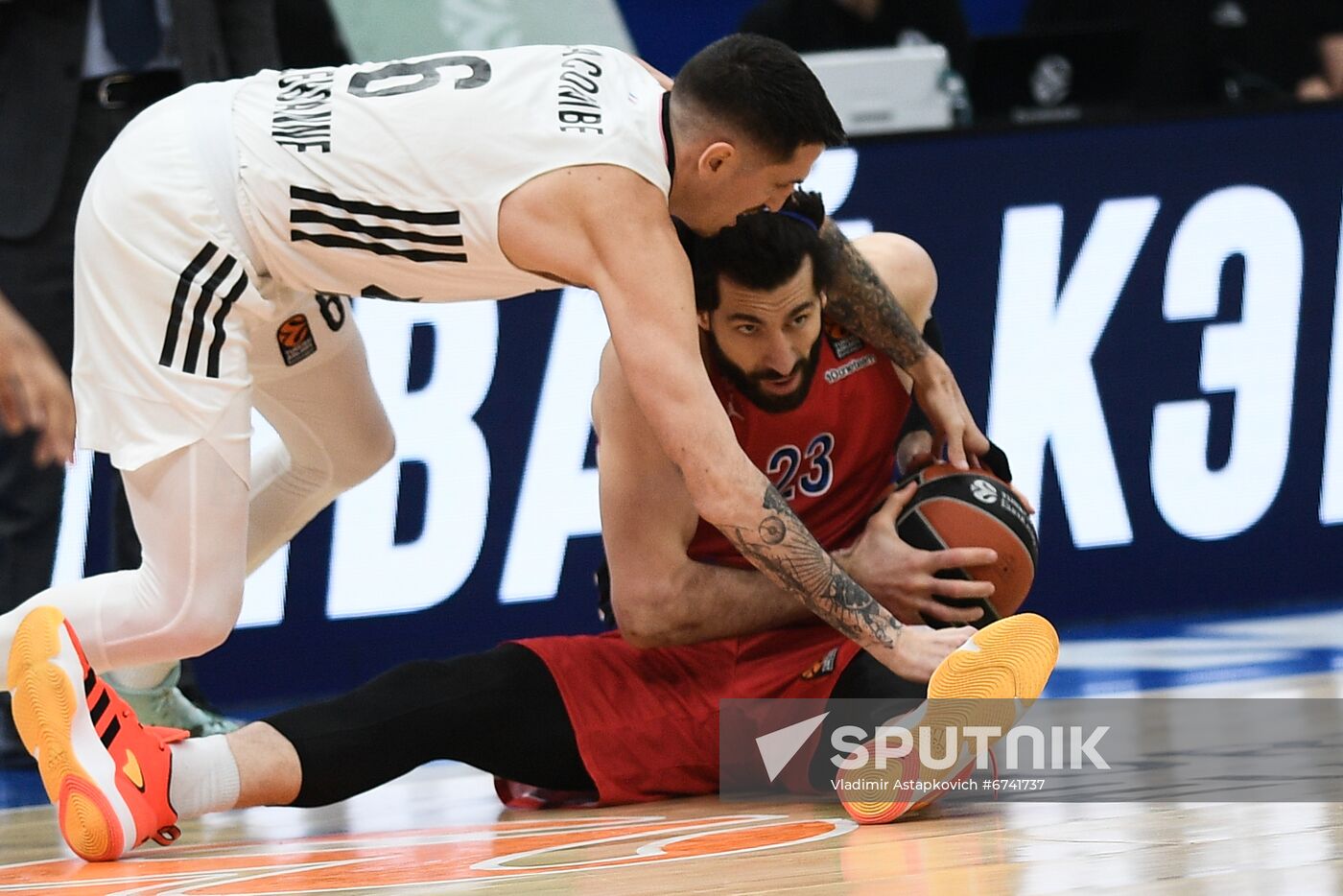 Russia Basketball Euroleague CSKA - ASVEL