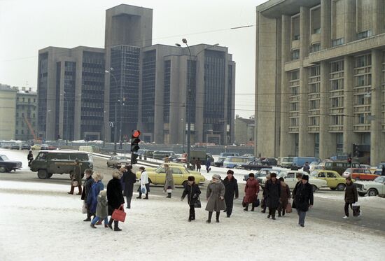 Kirov Street in Moscow