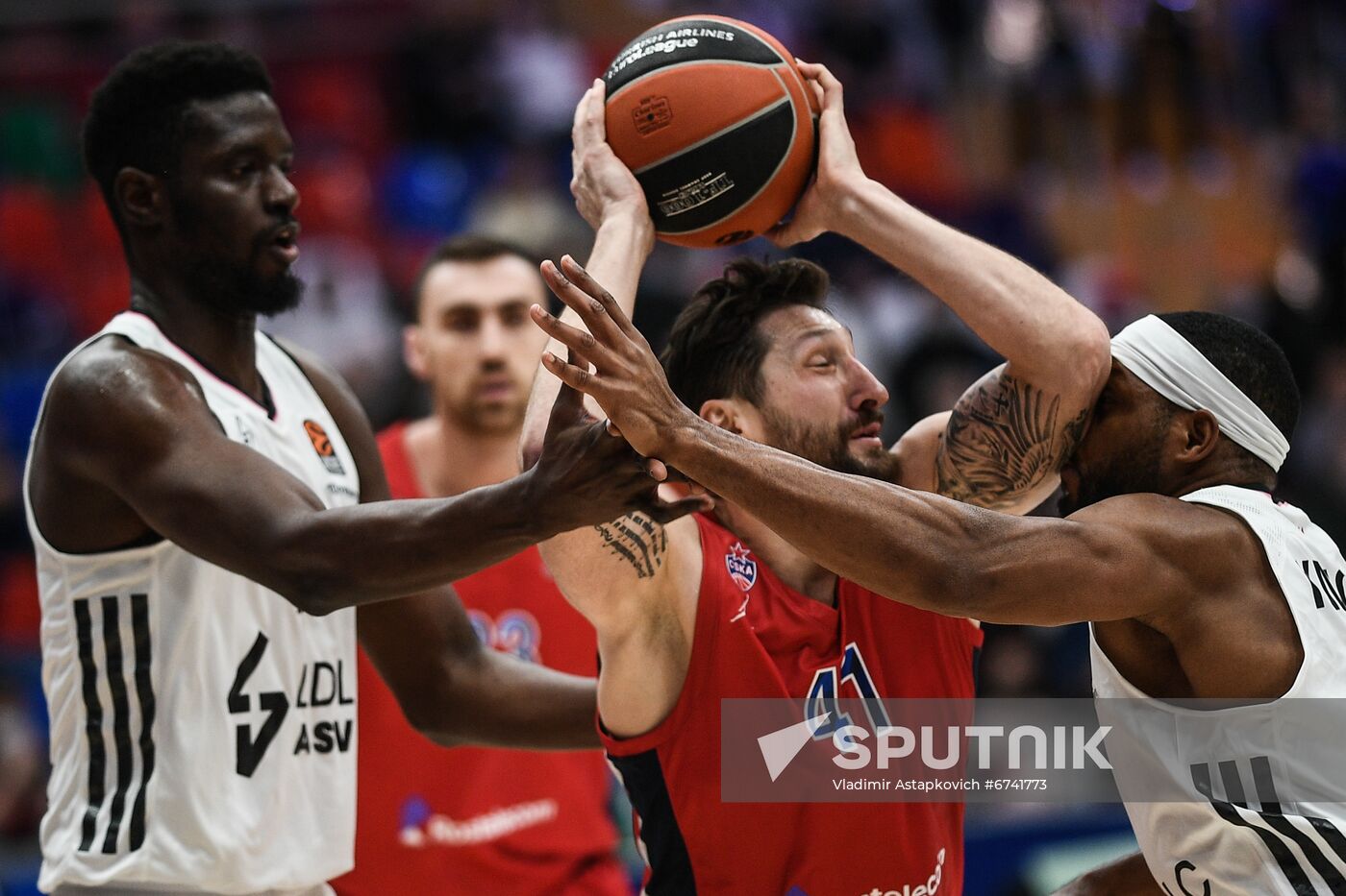 Russia Basketball Euroleague CSKA - ASVEL