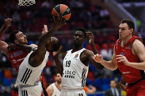 Russia Basketball Euroleague CSKA - ASVEL