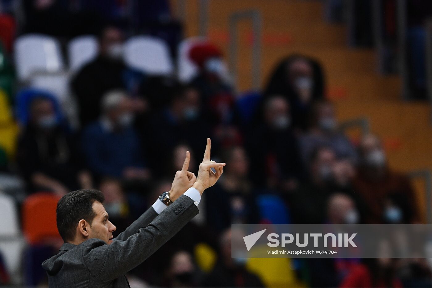 Russia Basketball Euroleague CSKA - ASVEL