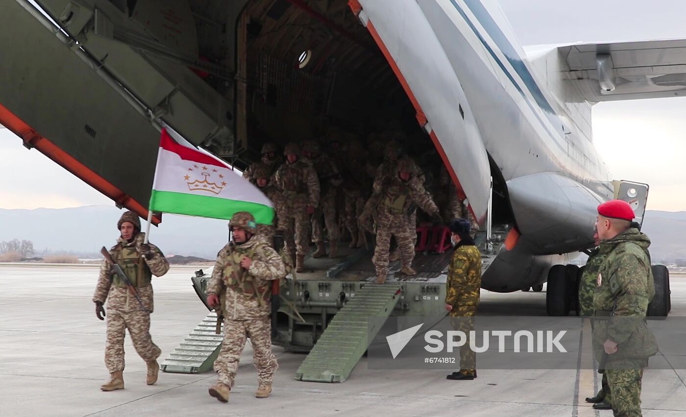 Tajikistan Kazakhstan CSTO Peacekeeping Forces