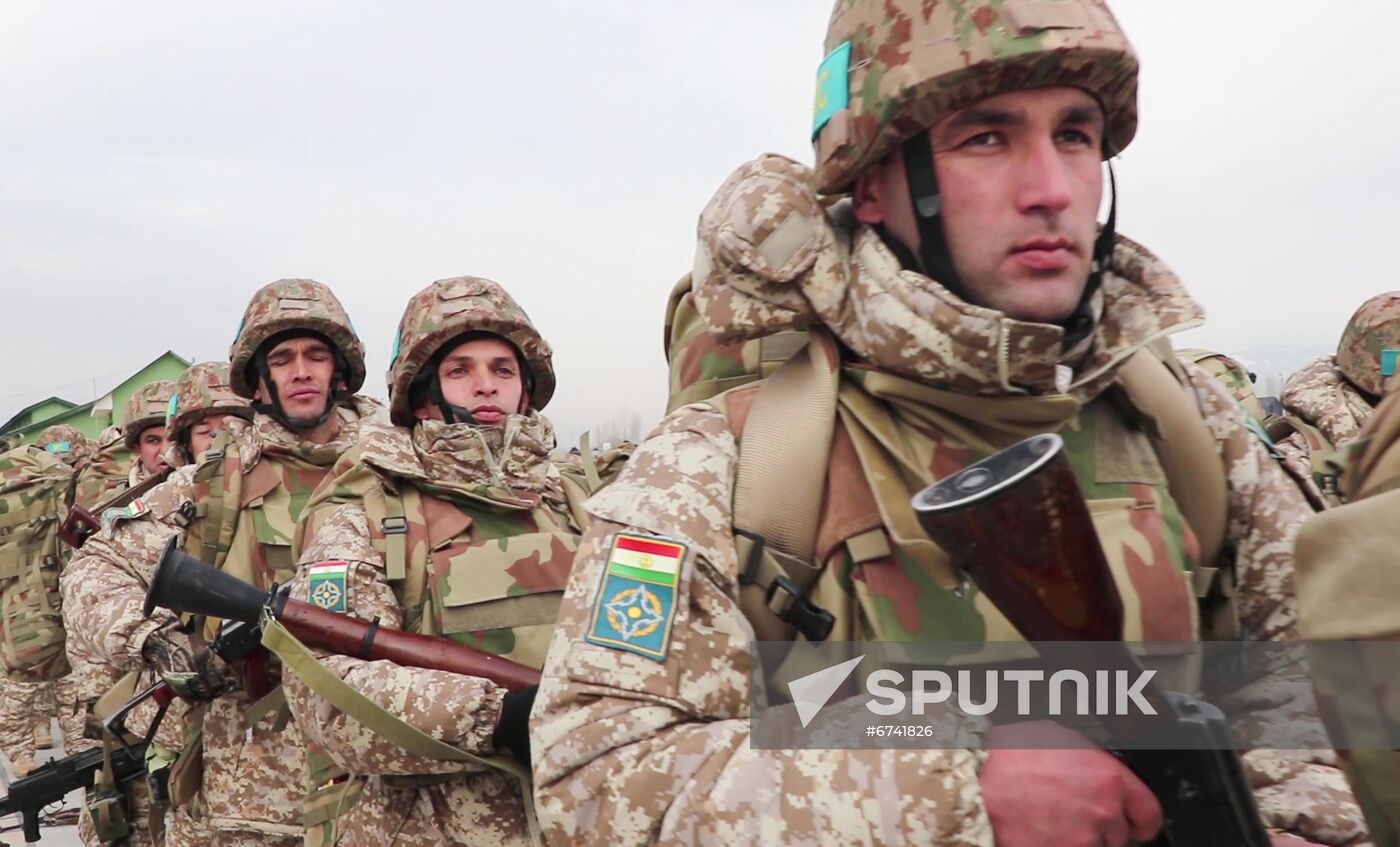 Tajikistan Kazakhstan CSTO Peacekeeping Forces