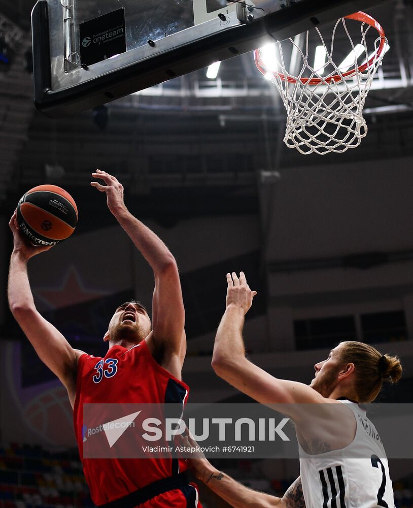 Russia Basketball Euroleague CSKA - ASVEL