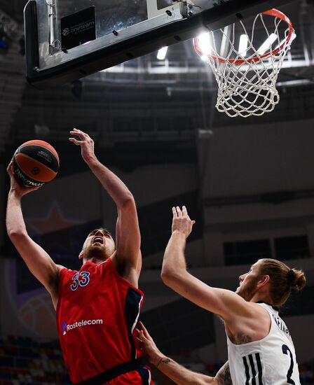 Russia Basketball Euroleague CSKA - ASVEL