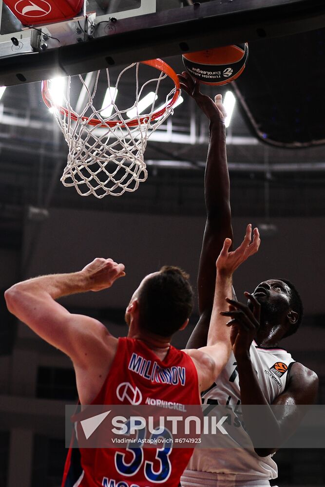 Russia Basketball Euroleague CSKA - ASVEL