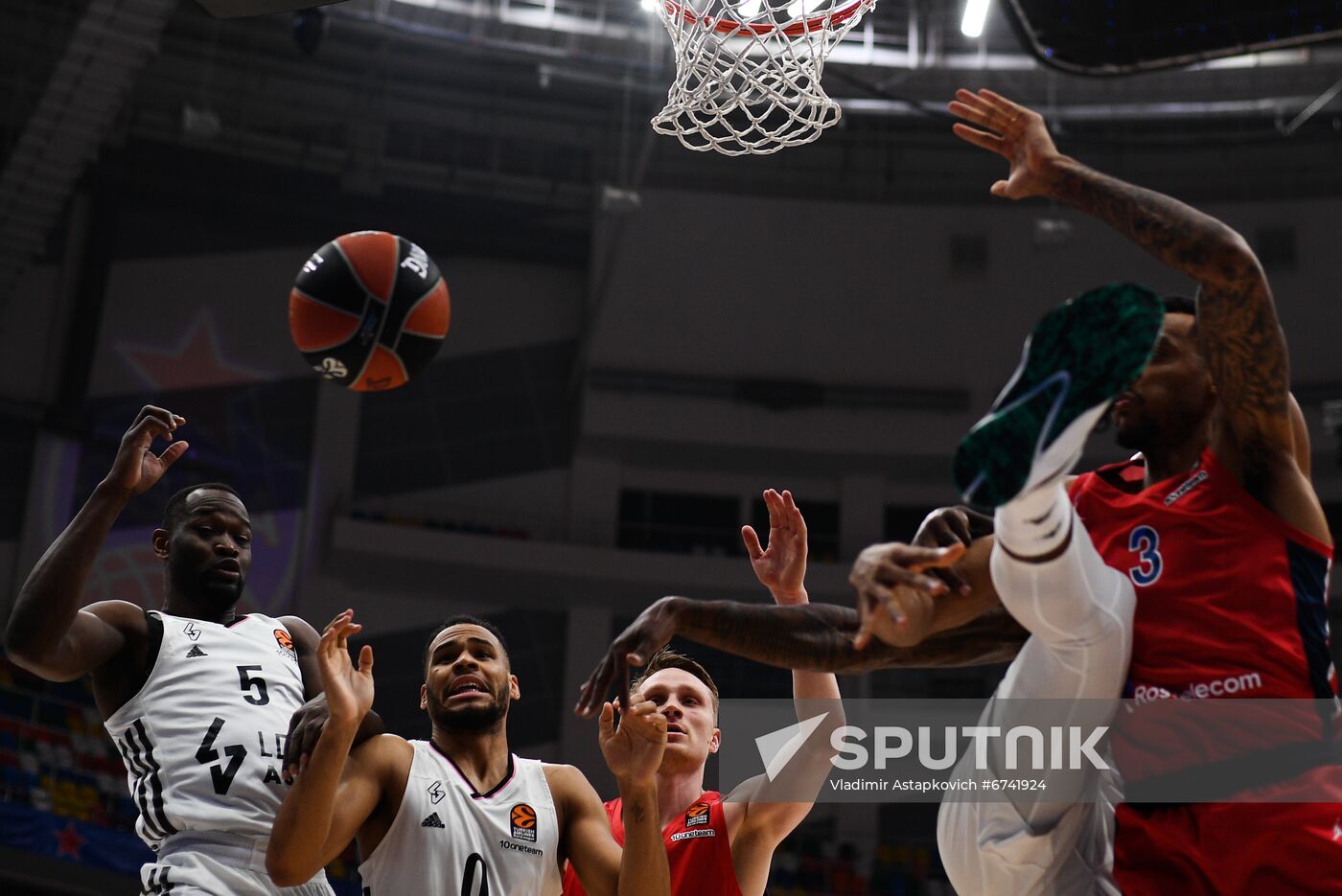 Russia Basketball Euroleague CSKA - ASVEL