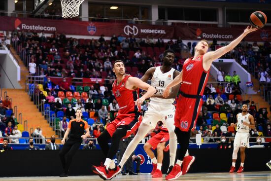 Russia Basketball Euroleague CSKA - ASVEL