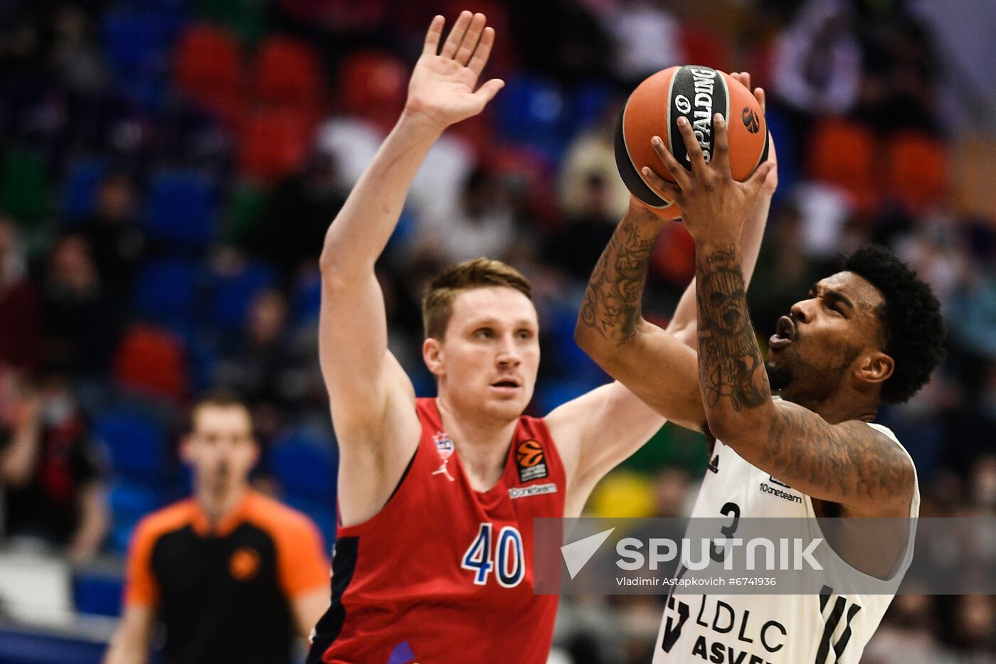 Russia Basketball Euroleague CSKA - ASVEL