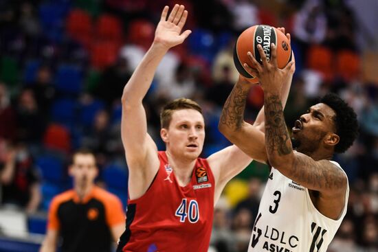 Russia Basketball Euroleague CSKA - ASVEL