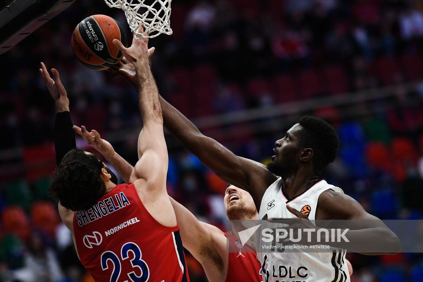 Russia Basketball Euroleague CSKA - ASVEL