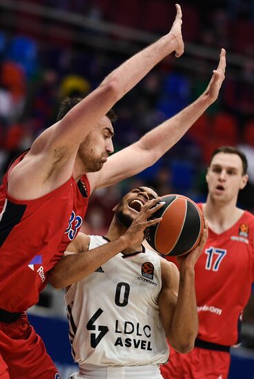 Russia Basketball Euroleague CSKA - ASVEL