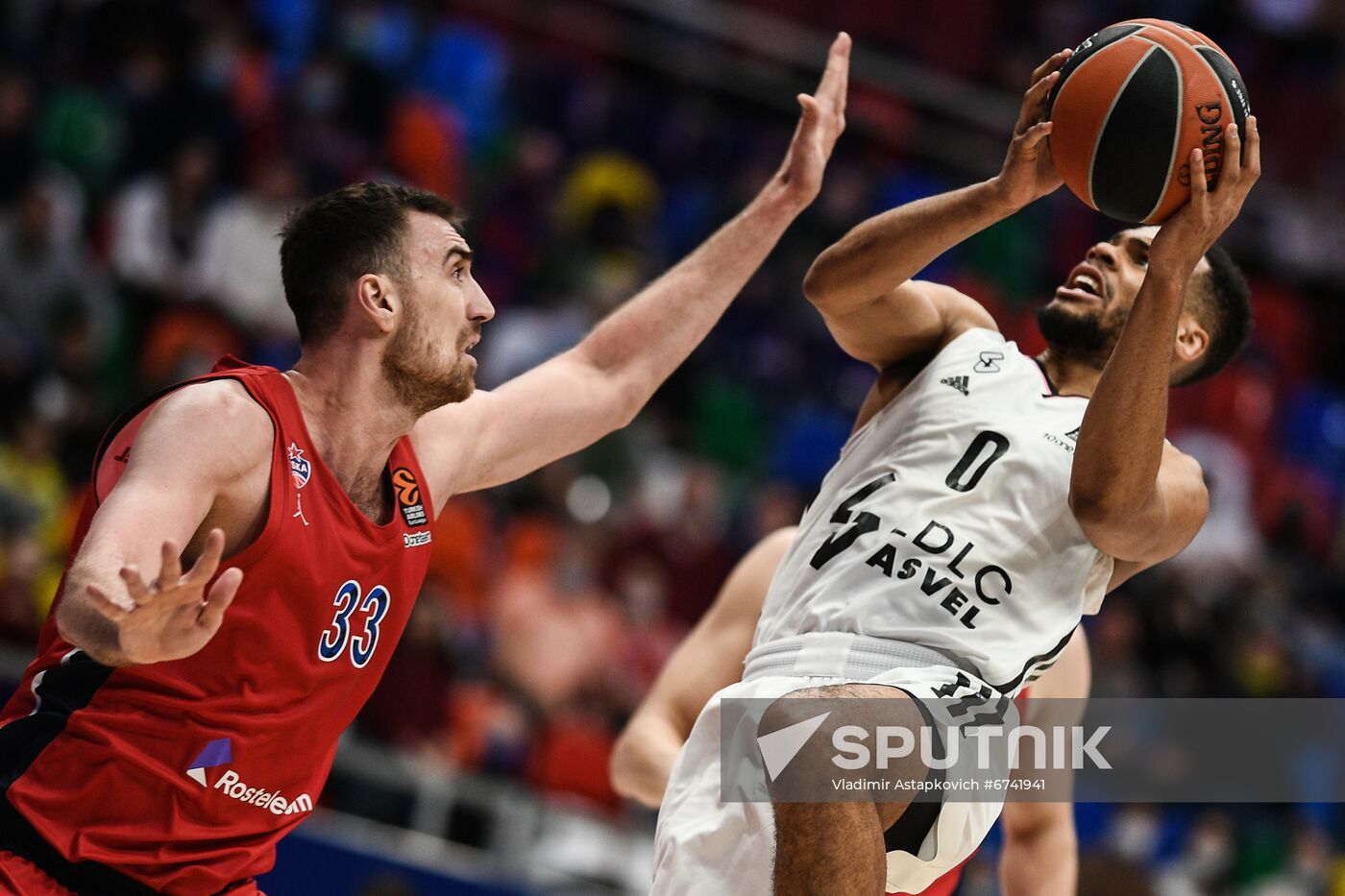 Russia Basketball Euroleague CSKA - ASVEL