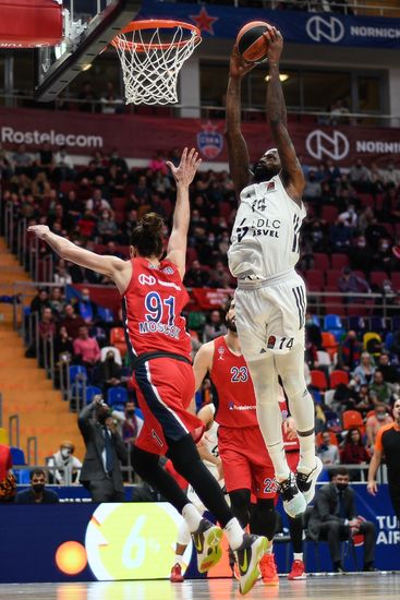 Russia Basketball Euroleague CSKA - ASVEL