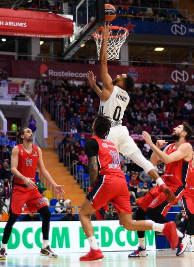 Russia Basketball Euroleague CSKA - ASVEL