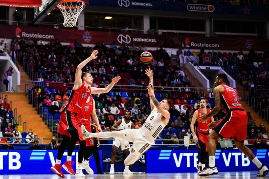 Russia Basketball Euroleague CSKA - ASVEL