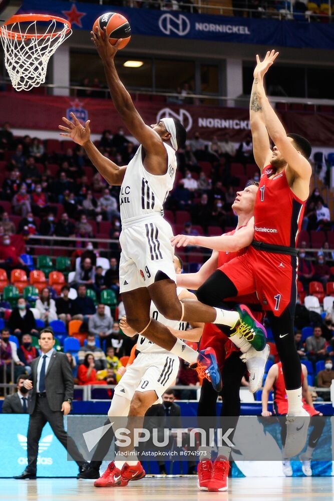 Russia Basketball Euroleague CSKA - ASVEL